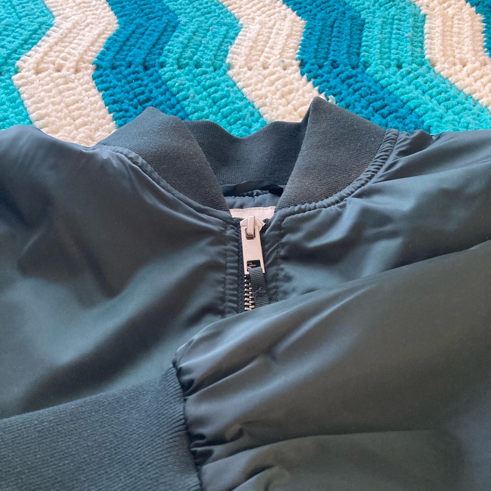 Green Bomber Jacket - Picture 5 of 8